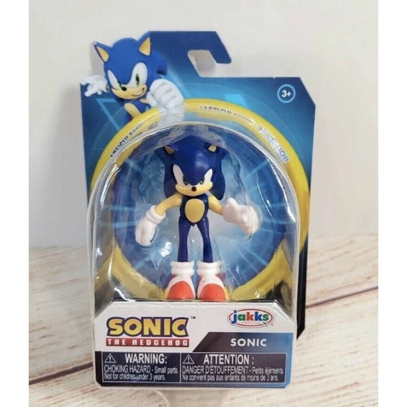 Sonic The Hedgehog SONIC 2.5" Action Figure Jakks Pacific Brand New Sealed - Picture 6 of 15